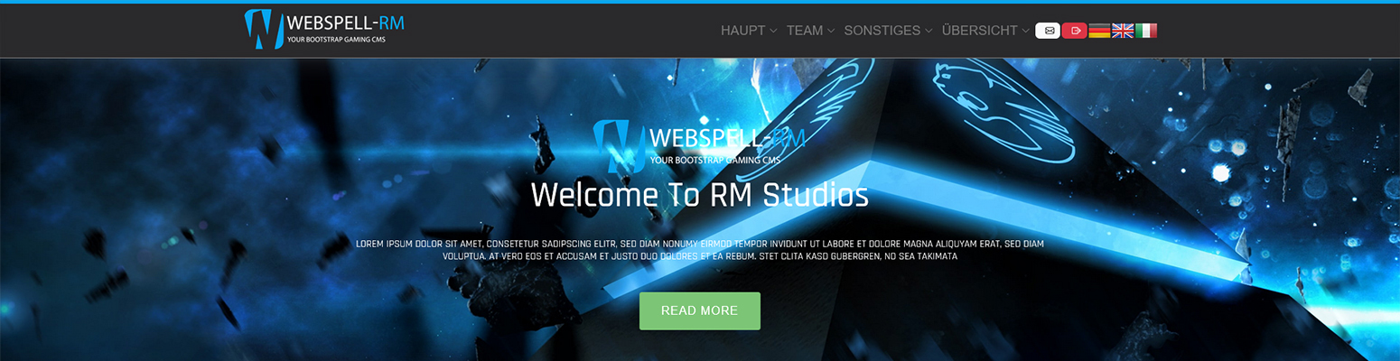 Webspell-RM Inrage Template