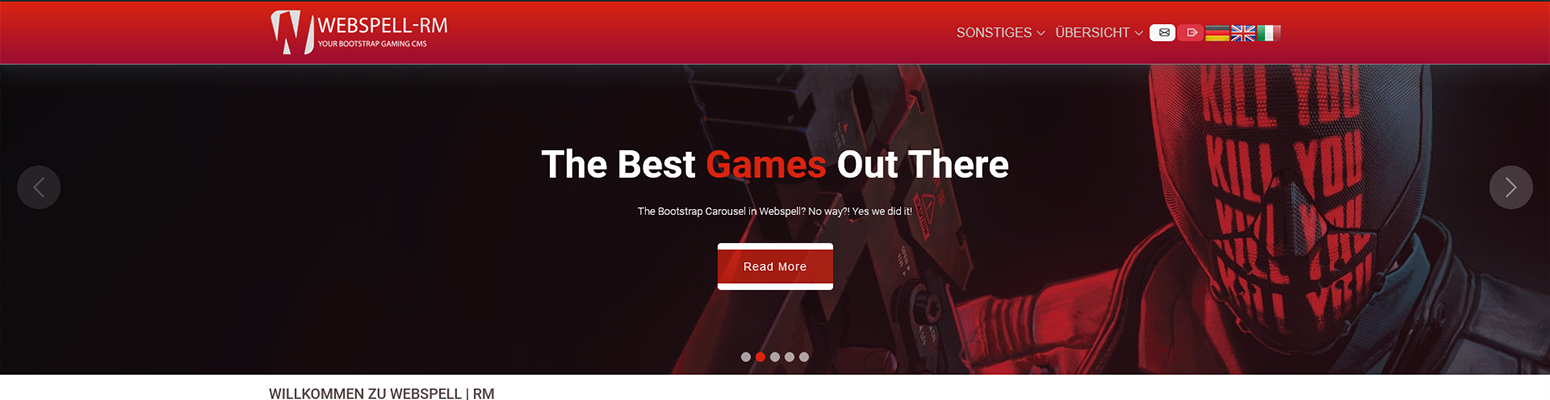 Webspell-RM Simplex Template