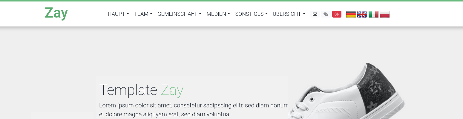Webspell-RM Zay Template